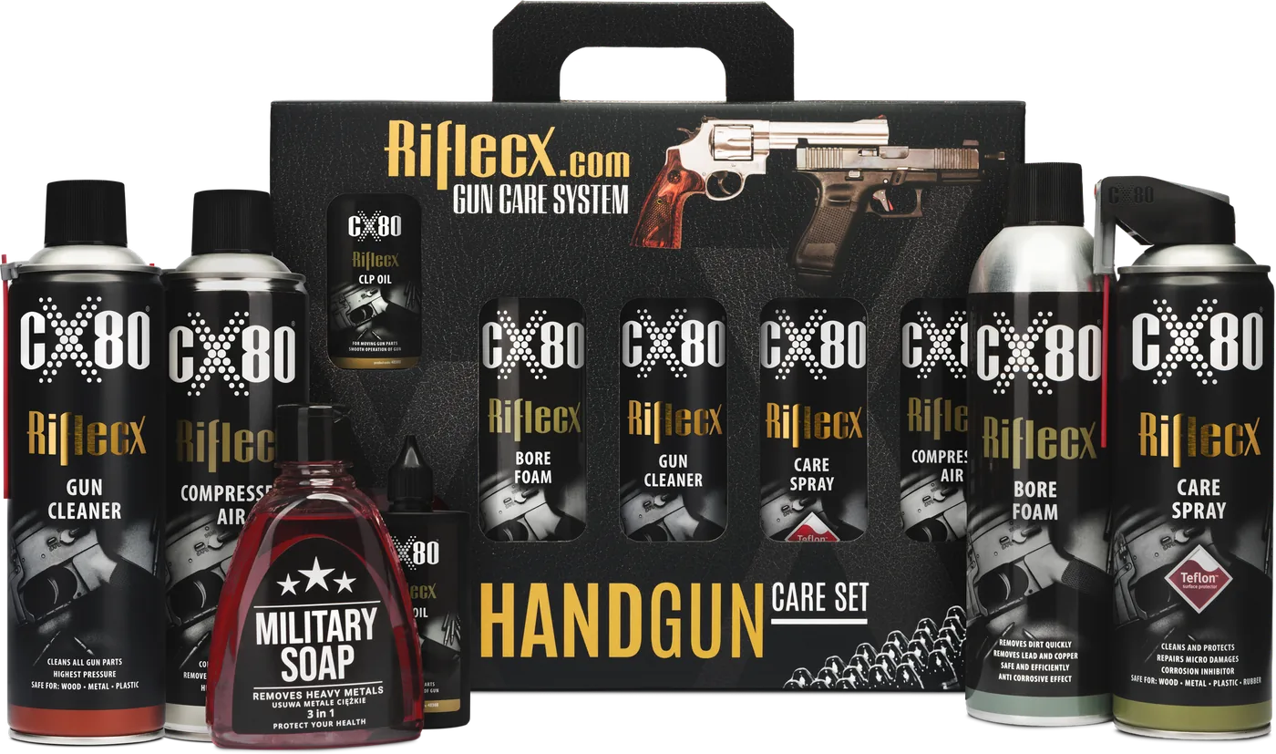 Handgun Care Set RifleCX
